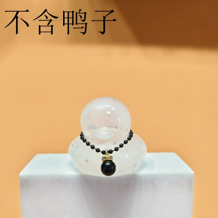 Wholesale plastic accessories non-elastic pearl necklace jewelry